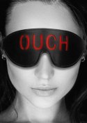 Bonded Leather Eye-Mask """"Ouch"""" - With Elastic Straps Ouch!