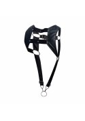 DNGEON Top Cockring Harness Black MOB Eroticwear