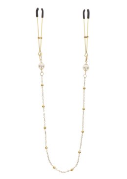 Tweezers Pearl & Deluxe Chain Gold Taboom