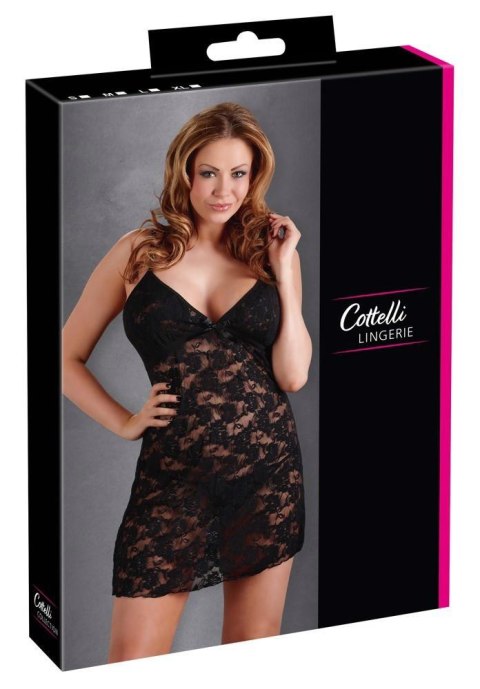 Chemise black XL Cottelli LINGERIE