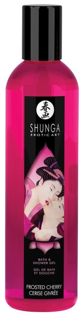 Bath and Shower Gel Frosted Cherry Shunga