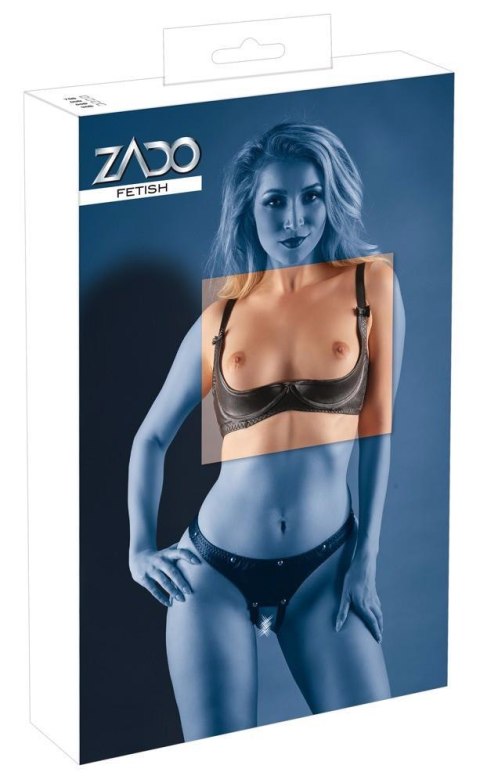 Leather Shelf Bra 80B ZADO