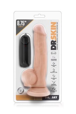 DR. SKIN DR. JAY 8.75 VIBRATING COCK Blush