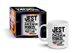 HARDCORE MUGS - kubek Boss 300ml - Jest poniedziałek BGtech