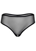 Alexa crotchless mesh panty Black