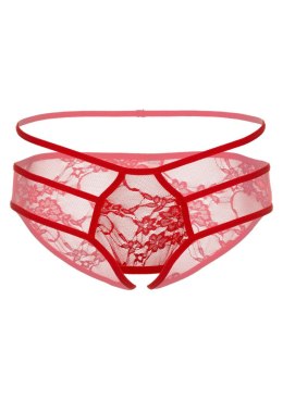 Jade crotchless bikini panty Red