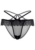 Taylor crotchless panty Black