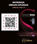 Jajeczko z wibracjami sterowane aplikacją Smart Egg B - Series Smart