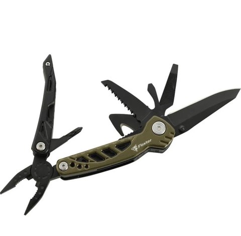 FOXTER® MULTITOOL NARZĘDZIE WIELOFUNKCYJNE SURVIVAL ETUI 7W1 Hurtomax