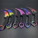 FOXTER® NÓŻ KARAMBIT CARAMBIT CS:GO PAZUR MIX KOLOR POKROWIEC 19,5CM Hurtomax