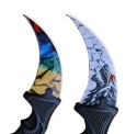 FOXTER® NÓŻ KARAMBIT CARAMBIT CS:GO PAZUR MIX KOLOR POKROWIEC 19,5CM Hurtomax