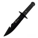 FOXTER® NÓŻ TAKTYCZNY MYŚLIWSKI RAMBO FINKA WOJSKOWY SURVIVAL 28CM Hurtomax