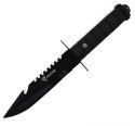 FOXTER® NÓŻ TAKTYCZNY MYŚLIWSKI RAMBO FINKA WOJSKOWY SURVIVAL 28CM Hurtomax