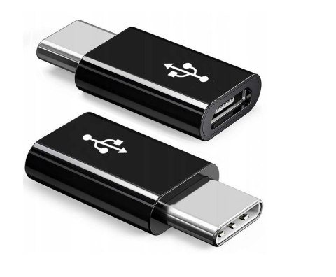 ADAPTER MICRO USB DO USB C 3.1 TYP C PRZEJŚCIÓWKA Hurtomax