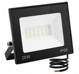 HALOGEN LAMPA NAŚWIETLACZ LED BIAŁY ZIMNY 20W IP66 Hurtomax