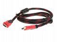 KABEL HDMI PRZEWÓD HD 3D 4K FULL HD 1,5M Hurtomax