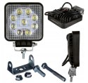 LAMPA 9 LED 27W HALOGEN ROBOCZA KWADRATOWA Hurtomax