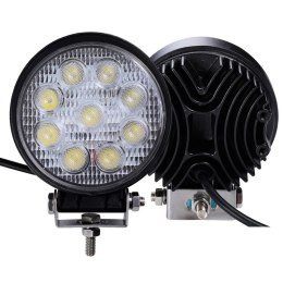 LAMPA 9 LED ROBOCZA HALOGEN SZPERACZ 27W MOC Hurtomax