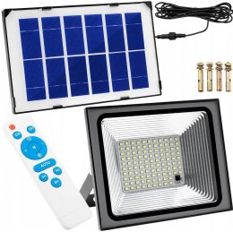 LAMPA SOLARNA LED NAŚWIETLACZ SOLAR PANEL HALOGEN PILOT IP67 50W Hurtomax