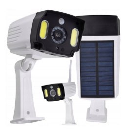 ATRAPA KAMERY LAMPA SOLARNA LED Z CZUJNIKIEM RUCHU 20W Hurtomax