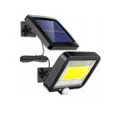 LAMPA SOLARNA HALOGEN 100 LED CZUJNIK RUCHU AKUMULATOR IP44 Hurtomax