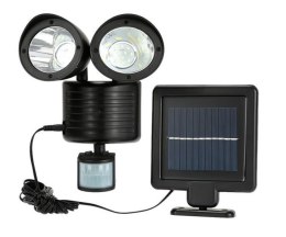 LAMPA SOLARNA HALOGEN CZUJNIK RUCHU 22 LED SOLAR Hurtomax