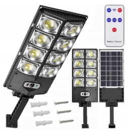 LAMPA SOLARNA ULICZNA Z CZUJNIKIEM ZMIERZCHU RUCHU 240 LED 800W Hurtomax