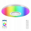 LAMPA PLAFON PANEL LED RGB CCD GŁOŚNIK BLUETOOTH 60W + PILOT Hurtomax