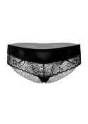 Floral lace hiphugger Black