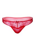 Very sexy floral lace string Red