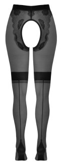 Cottelli LEGWEAR - Eleganckie Rajstopy W Stylu Retro Bez Krocza 2