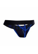 MaleBasics Neon Thong Blue