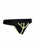 MaleBasics Neon Thong Yellow