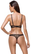 Cottelli LINGERIE - Seksowny Siateczkowy 2-Częściowy Komplecik Z Brokatem 85C/XL