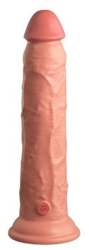 King Cock Elite - Realistyczne Silikonowe Dildo Z Przyssawką 23 CM Jasny Kolor Skóry