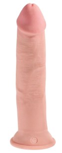 King Cock Plus - Realistyczne Naturalne Dildo Z Przyssawką 23 CM Jasny Kolor Skóry