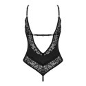 Obsessive - Seksowne Body Bez Kroku Bellastia Czarne M/L