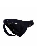 DNGEON Cockring Jockstrap Black