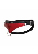 DNGEON Cockring Jockstrap Red