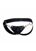 DNGEON Snap Jockstrap Black