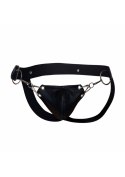 DNGEON Snap Jockstrap Black