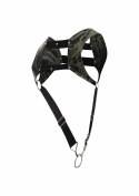 DNGEON Top Cockring Harness Green