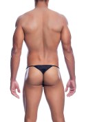 MOB Microfiber V String Thong Black