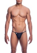 MOB Microfiber V String Thong Black