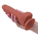 Addiction - Realistyczne Dildo Steven 19 cm Karmelowe