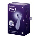 Satisfyer - Pro 2 Stymulator Z Aplikacją I Wymiennymi Końcówkami Fioletowy