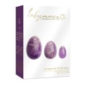 Kulki gejszy - La Gemmes Yoni Egg Set Pure Amethyst