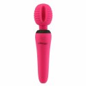 Masażer - PalmPower Groove Mini Wand Fuchsia