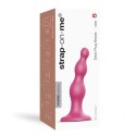 Dildo - Strap-On-Me Dildo Plug Beads Metallic Raspberry Pink S