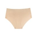 Niewidzialne majtki - Bye Bra Invisible High Brief Nude + Black S